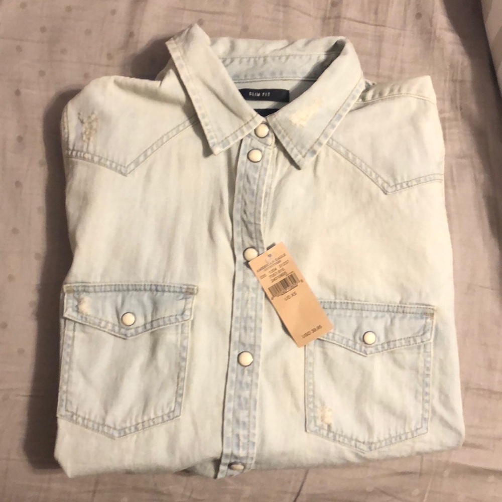 American Eagle NWT Slim fit button down